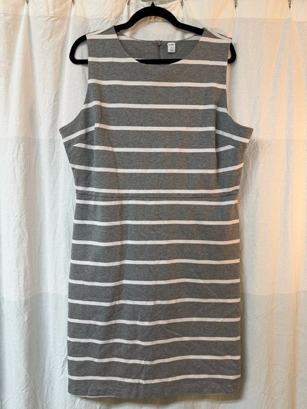 Sleeveless Ponte-Knit Sheath Dress